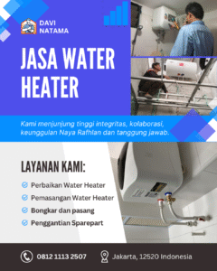 Jasa pasang water heater ariston
